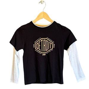 Back to School Detroit Long Sleeve Layered T-shirt